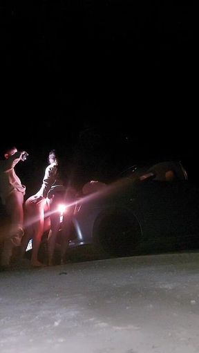 App Driver Has Sex with Two Female Passengers on the Road