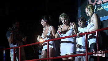 Coeds Compete For d. Money In Texas Wet T-shirt Contest
