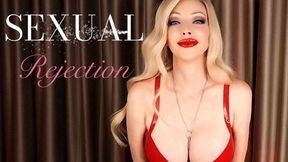 Sexual Rejection - Day 24 Locktober Chastity Challenge Femdom Blonde Big Tits in latex Mistress Emily Marilyn Keyholder Tease and Denial