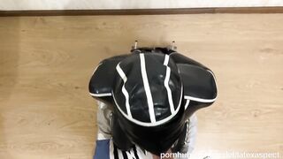 Rubber Dreams #2 Thief Turned in Submissive Fetish Sub, FaceFuck