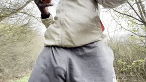 I Am Commando Out on Walk Wearing My New C*ckring