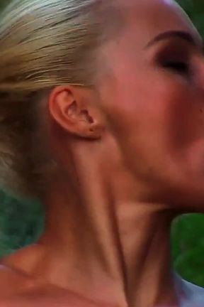 Nikki Sun Gets Her Holes Stuffed by Two Knights and Takes Double Facials