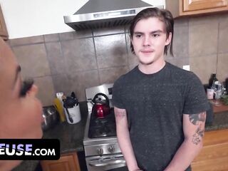 Spouse and Stepson Take Turns Using Large Boobs mother I'd like to fuck ~ Hawt Blond’s Halloween Cum Shower