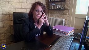 Secretary Is Being Fisted And Fucked By Her Boss In The Office