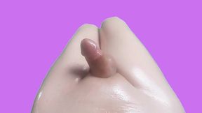 777 Cumming in Pink in Creamy Ambiance with Hands-free Cumshot