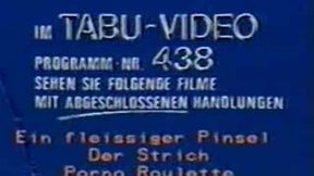 vintage 70s german - Tabu Film trailer show - cc79