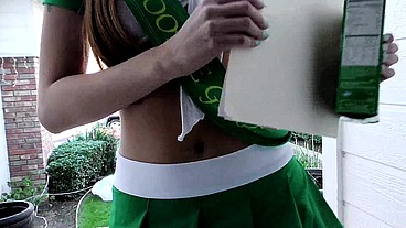 Mike Hunt Fucks Avery Adair Outdoors in Cosplay