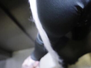 Hard Banged Stranger In The Throat In The Elevator, Public Sex With A Housemate