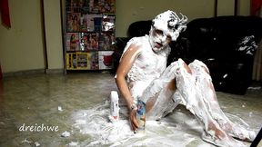 foam plus mayonnaise sauce