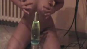 Riding lava lamp with my tight dripping wet pink pussy