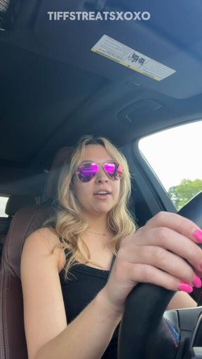 Peeing after a road trip