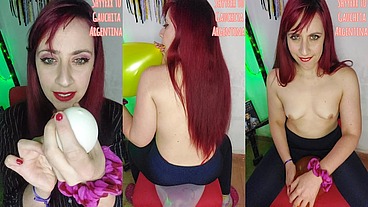 ShyyFxx monta globos y los revienta a sentones - LOONER FETISH