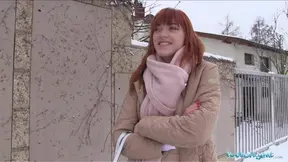 Public Sex German redhead Anny Aurora loves cock