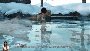 Conan Fucks Saoirse in Hot Springs - Squeezes Her Massive Tits &amp; Pounds Her Fat Ass in Steamy Water