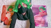 Tatsumaki Stuck in Wall Cosplay - Pussy Filled with Creampie