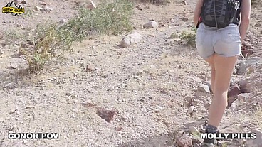 Helpless Lost Girl Fucks for Shelter - Anal Plug Big Booty Nympho Shows Gratitude By Fucking Stranger in Tent - Molly Pills - Accidental Creampie Cum in Pussy - Horny Hiking Amazing Amateur Babe