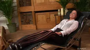 Shrink Comforts Patient Deeply After Sexy Therapy Session Together