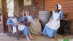 Is That As Hard As You Can Fuck My Stepsister With Claire Clouds, Anna Clouds And Claire Roos