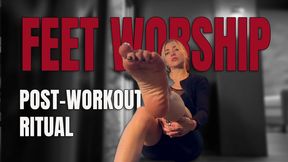 Post Workout Foot Worship Ritual