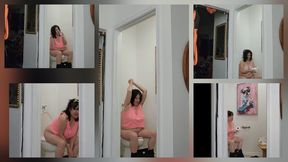 2 Toilet Fet Bundle from Feb and March Same Tee Different Month w A Naked Ending