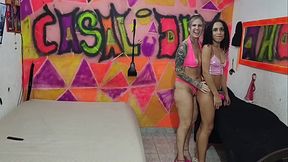 Era prai ir no bloquinho e gozei com minha amiga e o marido dela