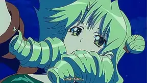 Big-Titted Alien Babe Gets Animated Ecchi Action In To LOVE-RU Hentai