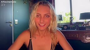 Sexy Baby Doll Lick My Balls And Suck My Huge Cock