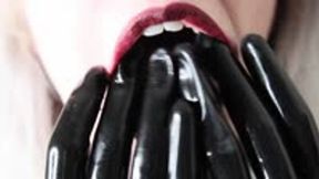 Femdom Mouth Tour Latex + Saliva