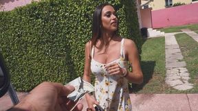 Naughty Street Pickup with Victoria Secrets' Armani Black in XXX Video