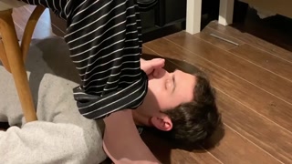 Sniffing my girlfriend’s sweaty toes