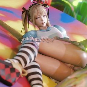 Marie Rose Alice In Wonder Land Cosplay Fucking