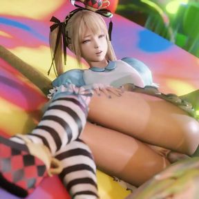 Marie Rose Alice In Wonder Land Cosplay Fucking