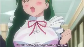 Maidens Seduce Handsome Butler in Steamy Hentai Encounter