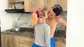 Step sis gets fucked by her older brother during vacation