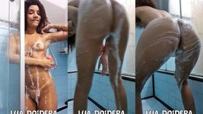 eu tomando banho gravei me exibindo e dancando sem o jr saber