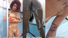 eu tomando banho gravei me exibindo e dancando sem o jr saber