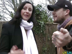 British classy milf fucks