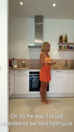 Spectacular moment from &quot;Your dirty GF Kris Price shows you her sexual fantasy&quot;