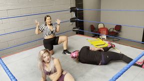Man v woman hardcore wrestling part 2