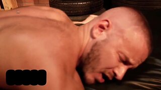 Gay ebony boy with man-sized penis fucks &#34;straight&#34; man and turns him into a cd