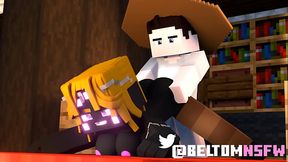 Minecraft porn @beltomnsfw enderman sex with steve