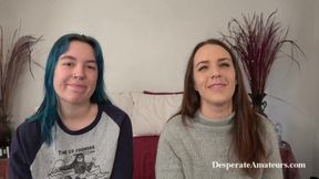 'Dirty trio gets their vaginas thoroughly pounded and ravaged'