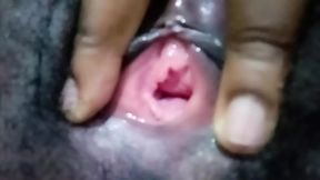 Tight pussy up close