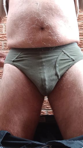 Just needed to pee in the garden again!