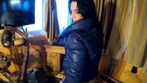 Hot Busty Latina MifyCalla Got Creampie Sex with husband friend Young Cock down jacket fetish