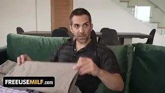 Stepson Had Enough Of His Moocher Stepmom & Convinced Stepdad She Is To Be Their Hot Sex Puppet