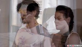 Curious Stepmom Teaches Her Stepson and His Girlfriend the Art of Intimacy – A Sensual Lesson in Pleasure!