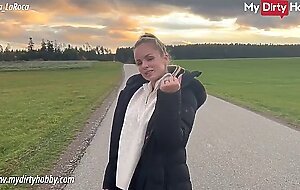 MyDirtyHobby - Gorgeous blonde gets sprayed all over her ass