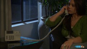 Housewife With Blonde Hair Gets Eaten Out and Fucked in the Kitchen