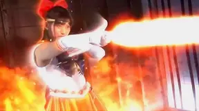 Superheroine with the Alluring JAV Enchantress'MILF Lucious!